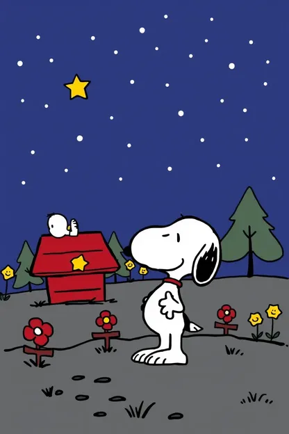 Imágenes de Buenas Noches de Snoopy para dormir