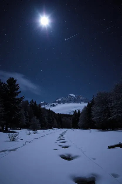 Imágenes de Buenas Noches en Escena Pacífica de la Naturaleza