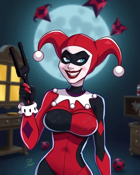 Imágenes de Cartones de Harley Quinn: Descripción de Imágenes de Cartones de Harley Quinn