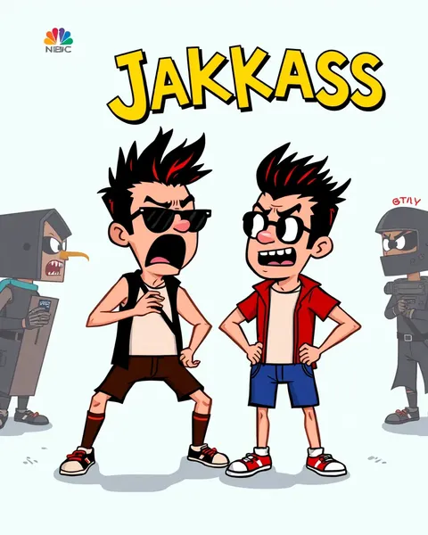 Imágenes de Cartones de Jackass Divertidas para Ver