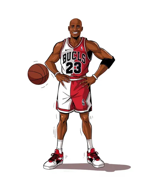 Imágenes de Cartones de Michael Jordan para Descarga Gratuita