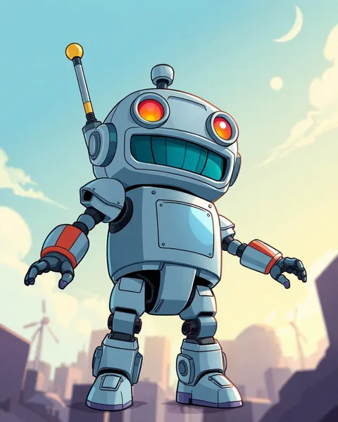 Imágenes de Cartones de Robot: Una Nueva Ola de Animación