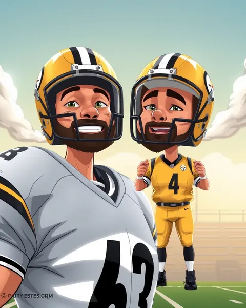 Imágenes de Cartones de Steelers para el Placer de los Fans