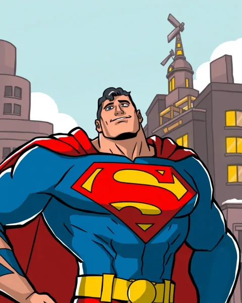 Imágenes de Cartones de Superman para Descarga Gratuita