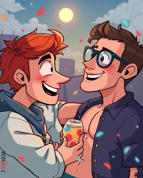 Imágenes de Cartoon Gay Libres Disponibles para Descarga