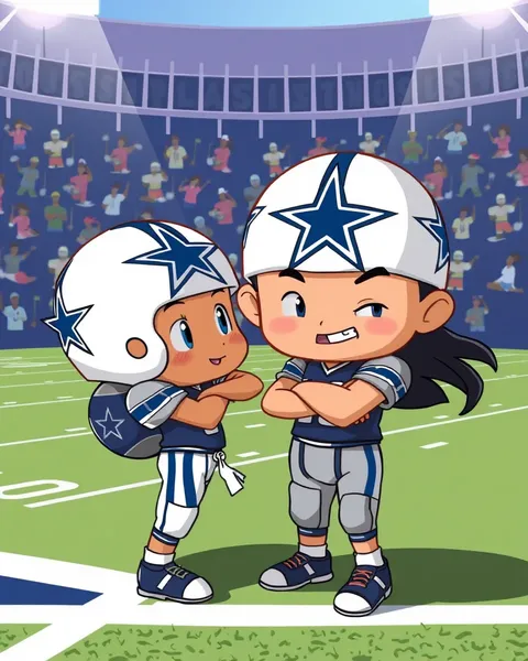 Imágenes de Cartoon de Dallas Cowboys para diversión