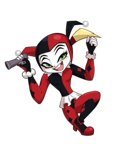 Imágenes de Cartoon de Harley Quinn para Historias de Fan Fiction