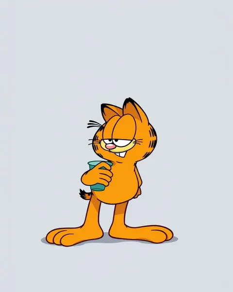 Imágenes de Cartoons de Garfield en un Lugar Único