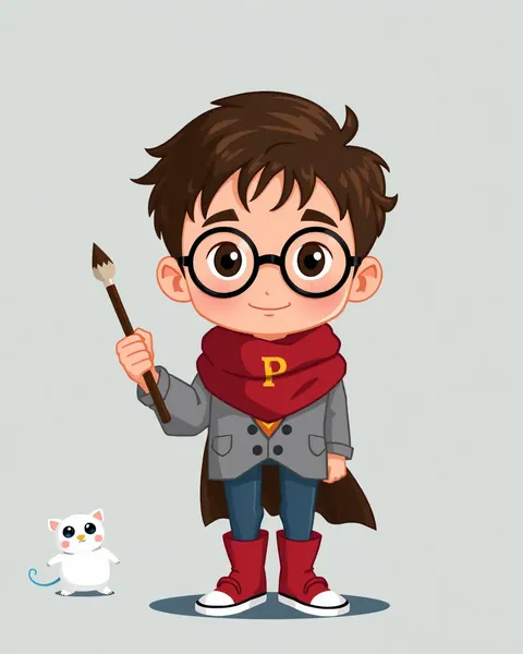 Imágenes de Cartoons de Harry Potter para Niños y Adultos