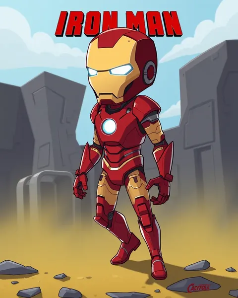 Imágenes de Cartoons de Iron Man para Divertimento para Todas las Edades