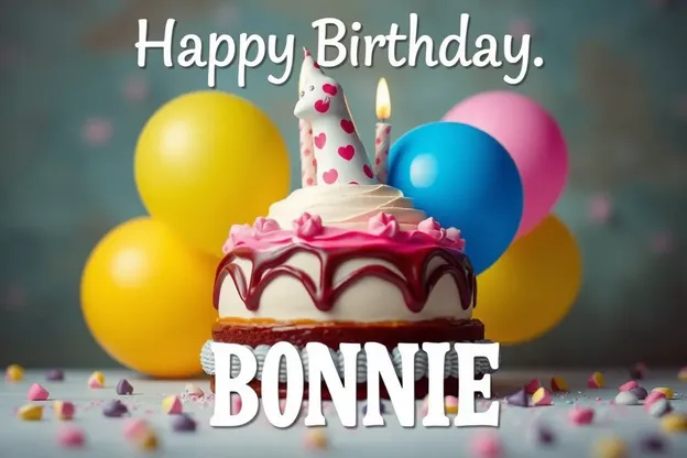 Imágenes de Cumpleaños Feliz Hermosas para Bonnie