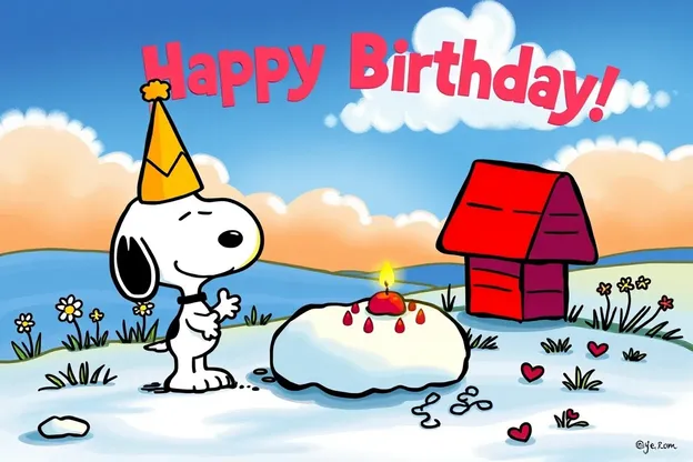 Imágenes de Cumpleaños Feliz Snoopy para una Ocassión Alegre