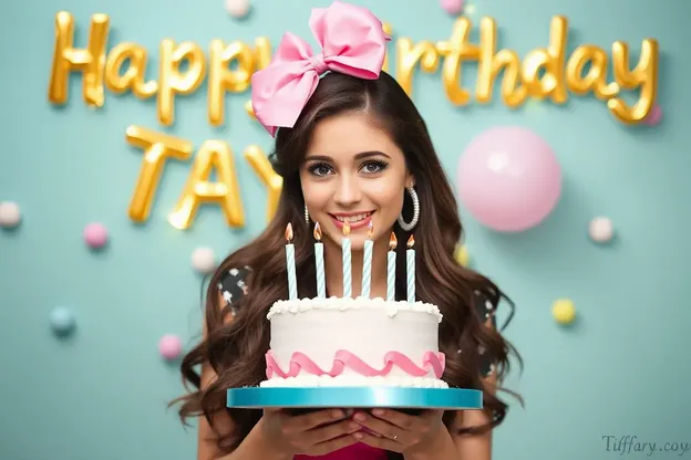 Imágenes de Cumpleaños Feliz Tiffany Deseos de Éxito