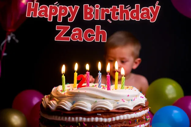 Imágenes de Cumpleaños Feliz Zach Especiales y Memorable