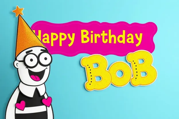 Imágenes de Cumpleaños Feliz con deseos hermosos para Bob