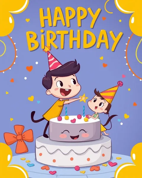 Imágenes de Cumpleaños Feliz de Cartoon: Imágenes de Cumpleaños Feliz de Cartoon