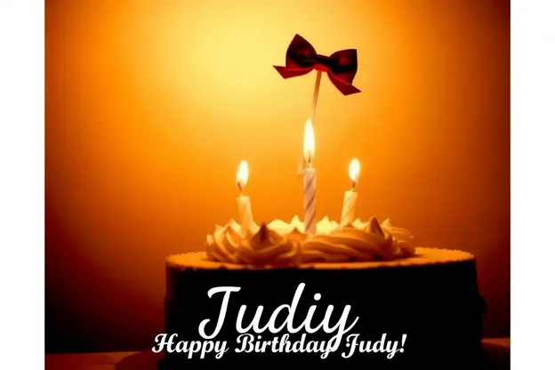 Imágenes de Cumpleaños Feliz de Judy para un Día Recordable