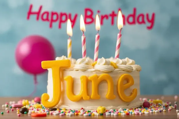 Imágenes de Cumpleaños Feliz de Junio para Traer Alegría Siempre