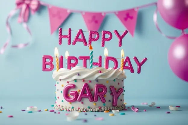 Imágenes de Cumpleaños Feliz para Gary para Recordar Recuerdos