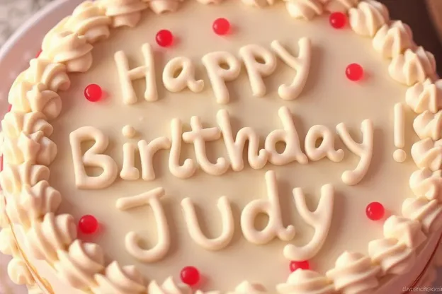 Imágenes de Cumpleaños Feliz para Judy en una Ocasió Alegre