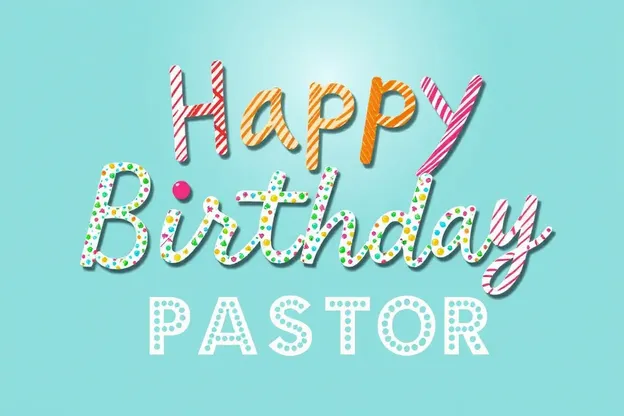 Imágenes de Cumpleaños Feliz para el Pastor para Saludar