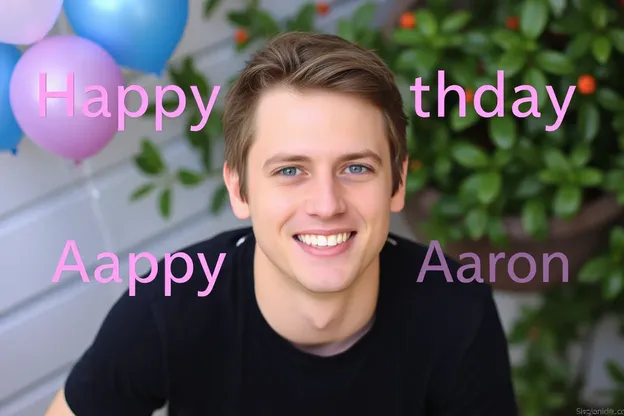 Imágenes de Cumpleaños Inolvidables de Aaron para Recordar