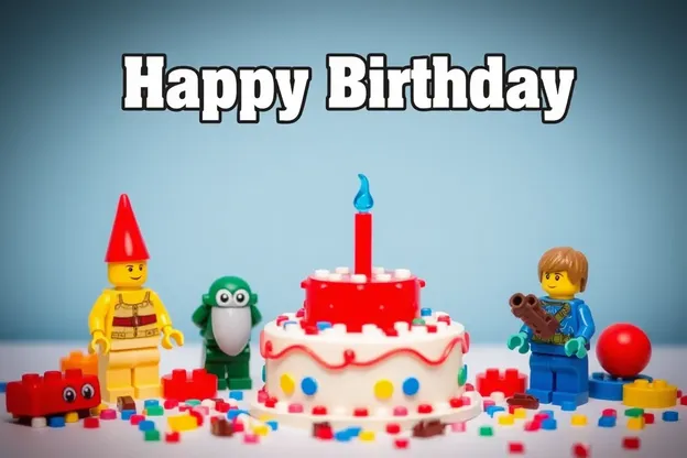 Imágenes de Cumpleaños Lego para Construir Recuerdos Felices