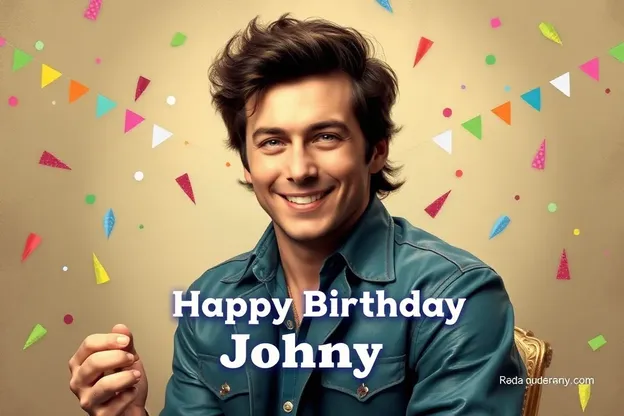 Imágenes de Cumpleaños con Citas Divertidas para Johnny