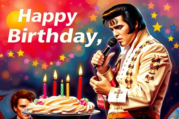 Imágenes de Cumpleaños de Elvis para una Celebración de Rockstar