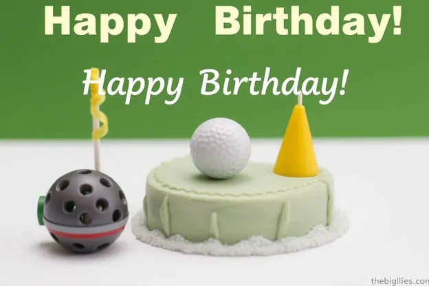 Imágenes de Cumpleaños de Golf para Amantes del Golf Sólo