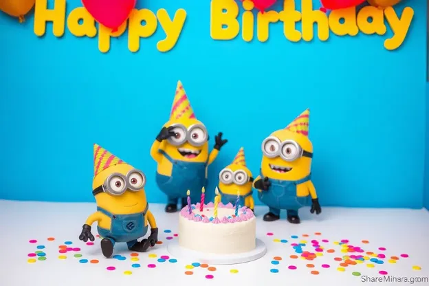 Imágenes de Cumpleaños de Minions para Compartir con Amigos