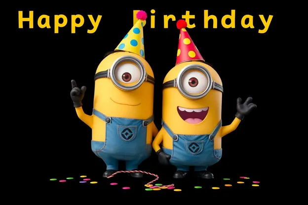 Imágenes de Cumpleaños de Minions para Sonreír