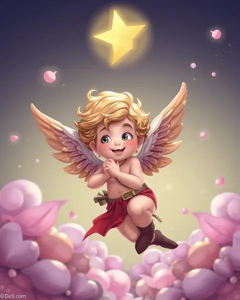 Imágenes de Cupido en cartoon: representación de Cupido en cartoon