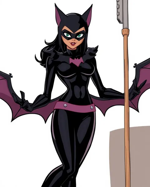 Imágenes de Dibujos de Catwoman en Serie Animada