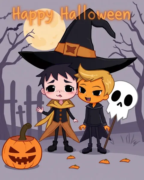 Imágenes de Dibujos de Halloween y de Adultos para Diversión