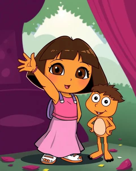 Imágenes de Dora de Cartoon para Diversión Familiar