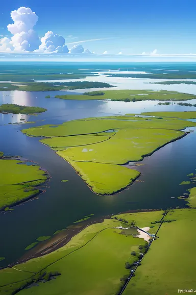 Imágenes de Everglades de animales en paisajes impresionantes