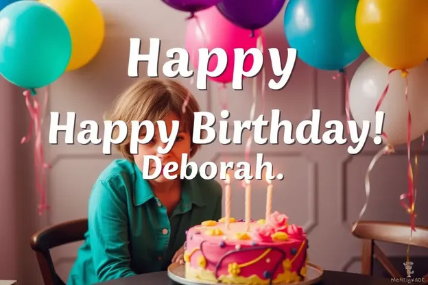 Imágenes de Feliz Cumpleaños Deborah para Hacerlo Especial