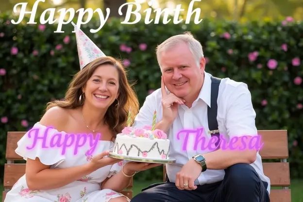 Imágenes de Feliz Cumpleaños con Imágenes Lindas de Theresa