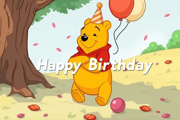 Imágenes de Feliz Cumpleaños para amigos y familiares de Pooh