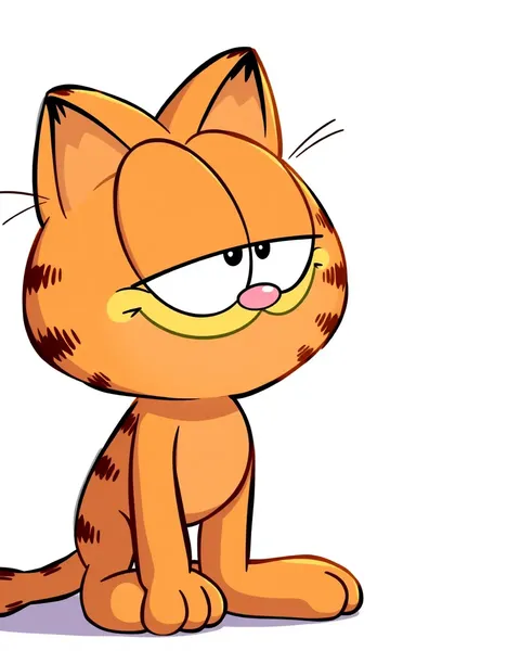 Imágenes de Garfield de dibujos animados para fines de entretenimiento