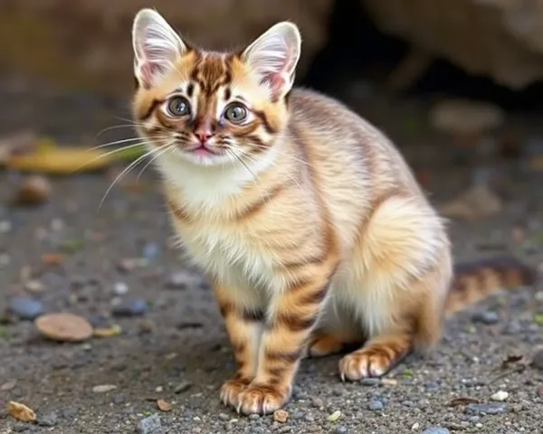 Imágenes de Gato con Cola de Rizo para Uso en Medios