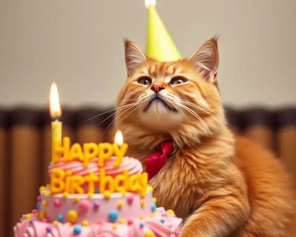 Imágenes de Gatos Divertidas Hacen Especial el Cumpleaños