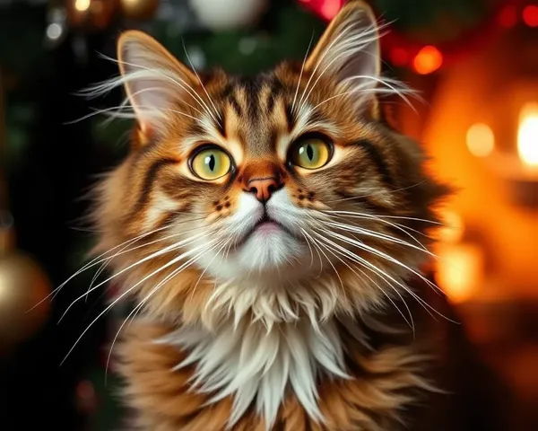 Imágenes de Gatos Navideños Divertidos con Botas y Sombreros Rojos