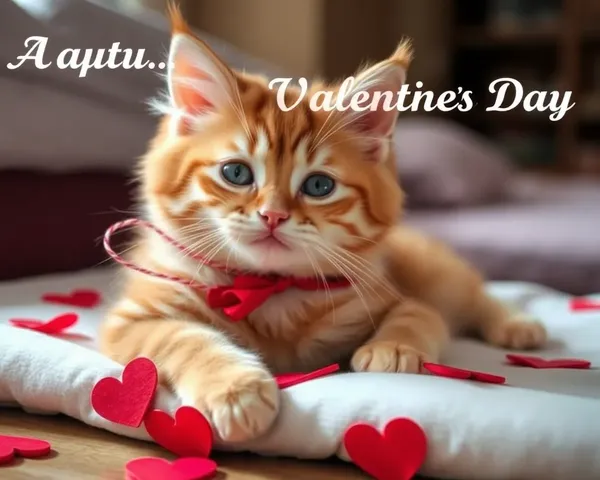 Imágenes de Gatos para el Día de San Valentín para la Familia