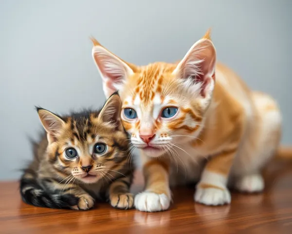 Imágenes de Gatos y Gatos: Alegría y Cuteness Félida