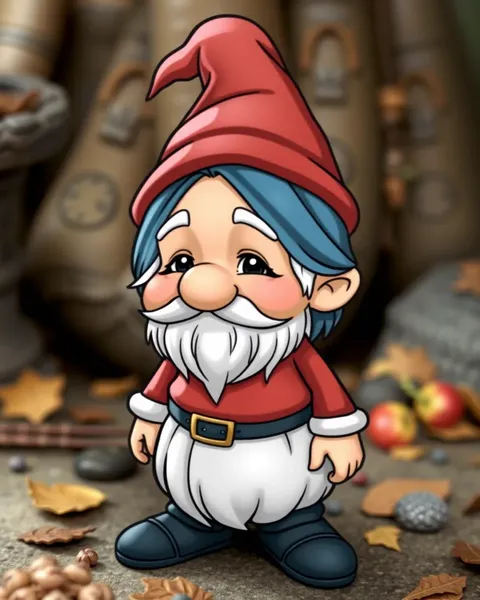 Imágenes de Gnomos de Cartones Maravillosos para Creaciones de Fantasía