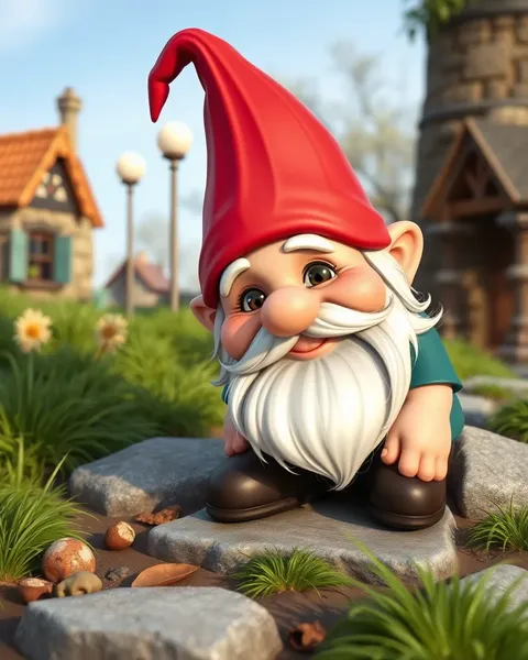 Imágenes de Gnomos de Cartón Soñadores para Arte de Fantasía