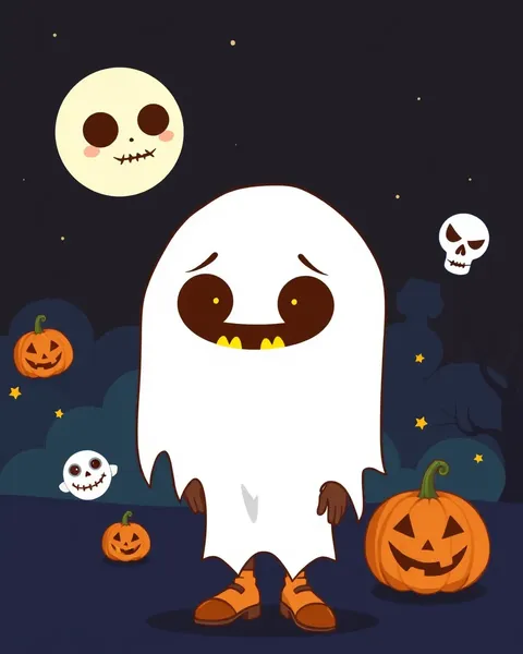 Imágenes de Halloween de dibujos animados divertidas para que los niños las disfruten