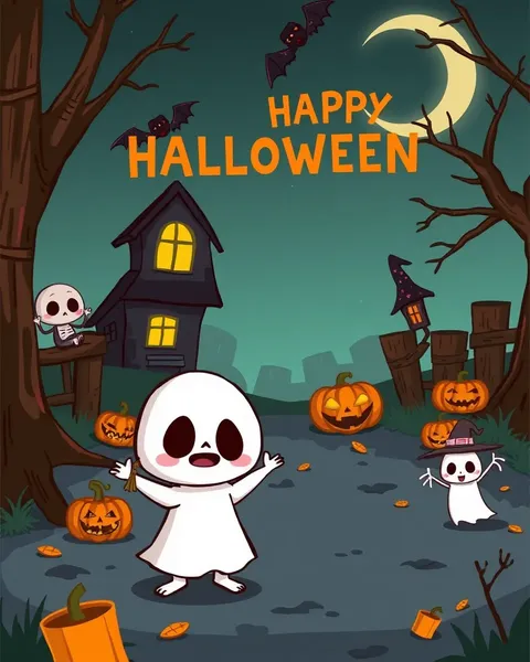 Imágenes de Halloween divertidas de Cartoon para que los niños disfruten